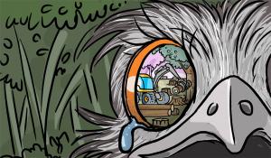 Max, the Emu’s Warning